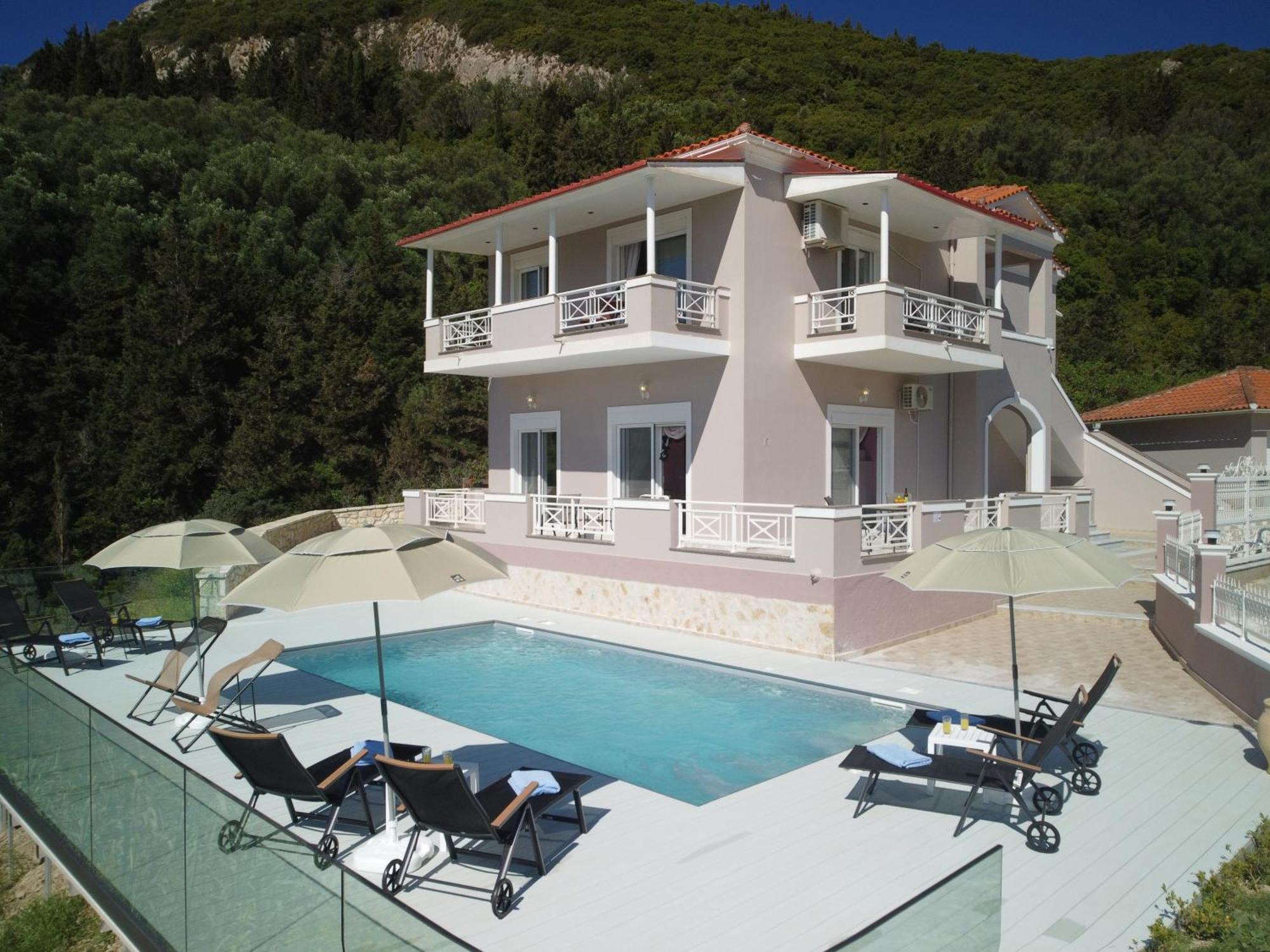 Villa Euphoria Apts Afión 外观 照片